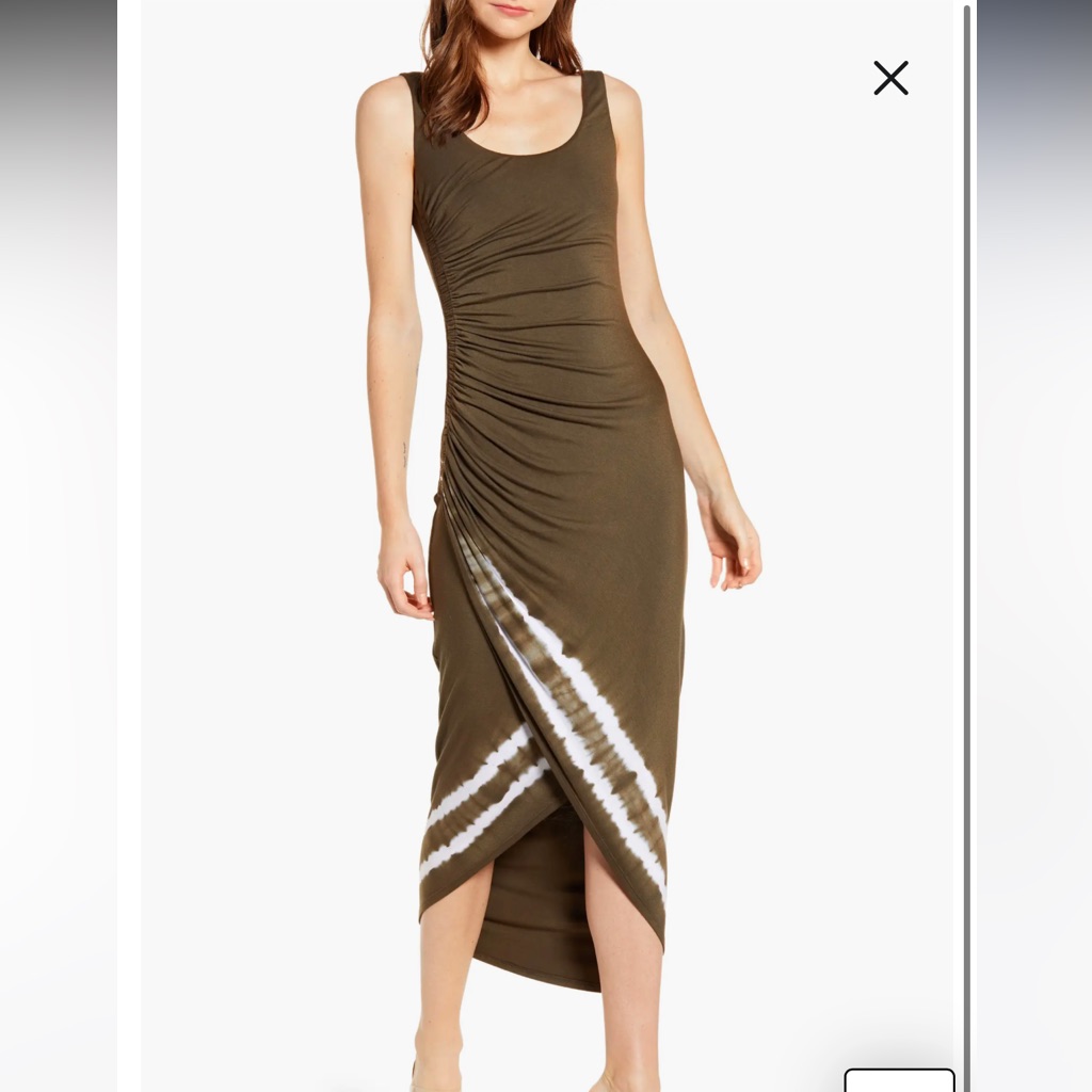 Bailey 44 Pitcher Plant Tank Dress In Palm Size Xs Nwt